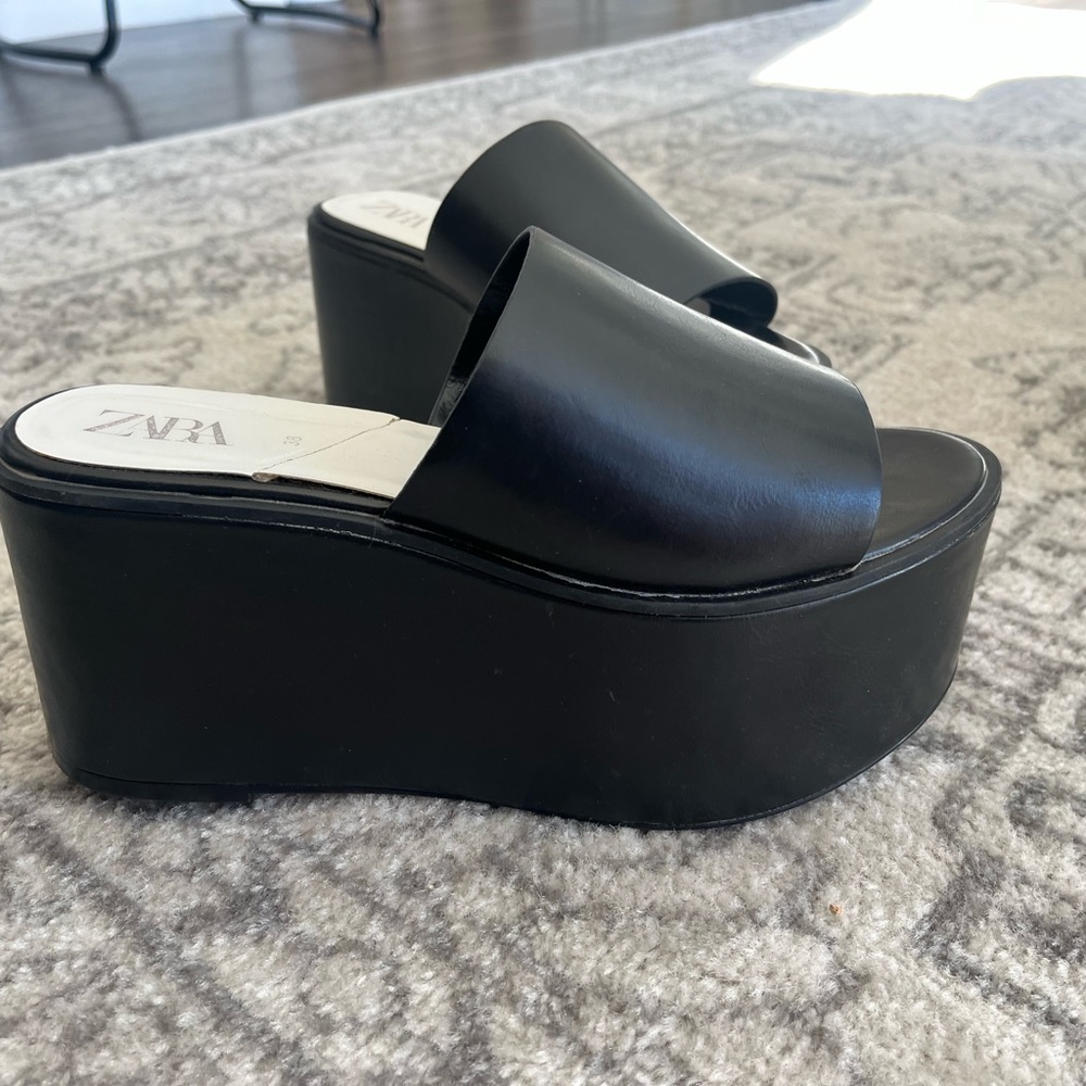 Black Zara Platforms